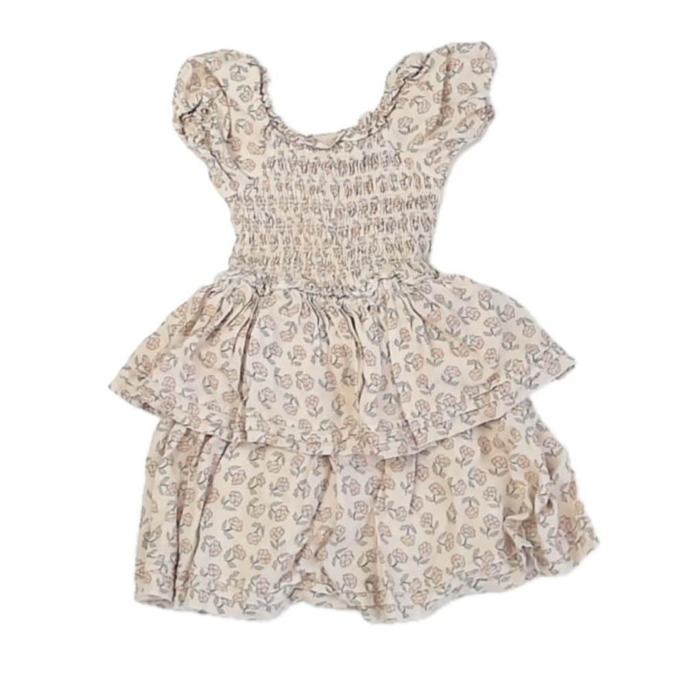 Noralee Girls Ivory | Pink Floral Dress size: 4T